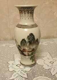 Chiński wazon porcelanowy wysokość 20 cm, PRL