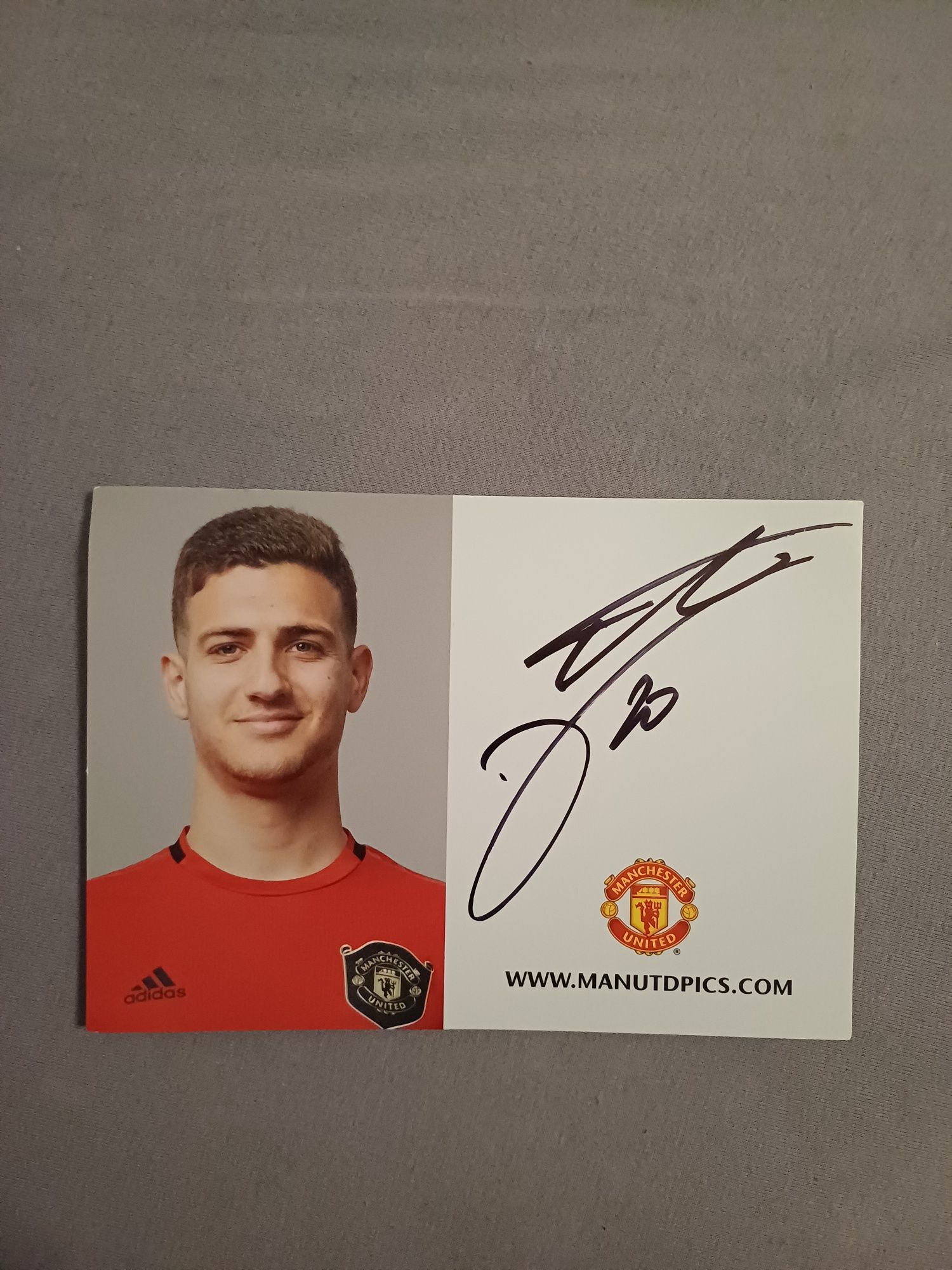 Diogo Dalot Manchester United oryginalny autograf!