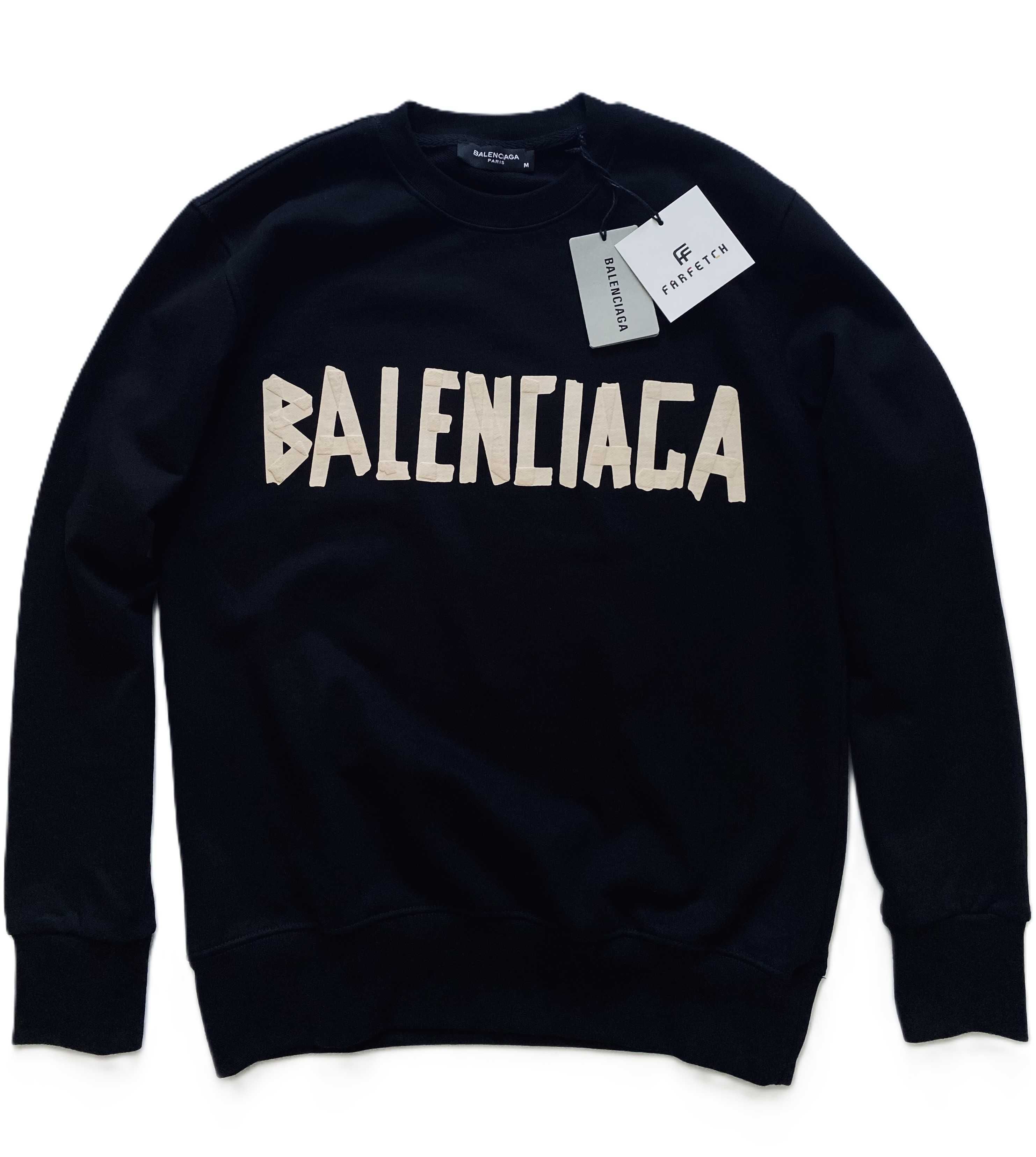Balenciaga BB crewneck bluza bez kaptura XL/XXL
