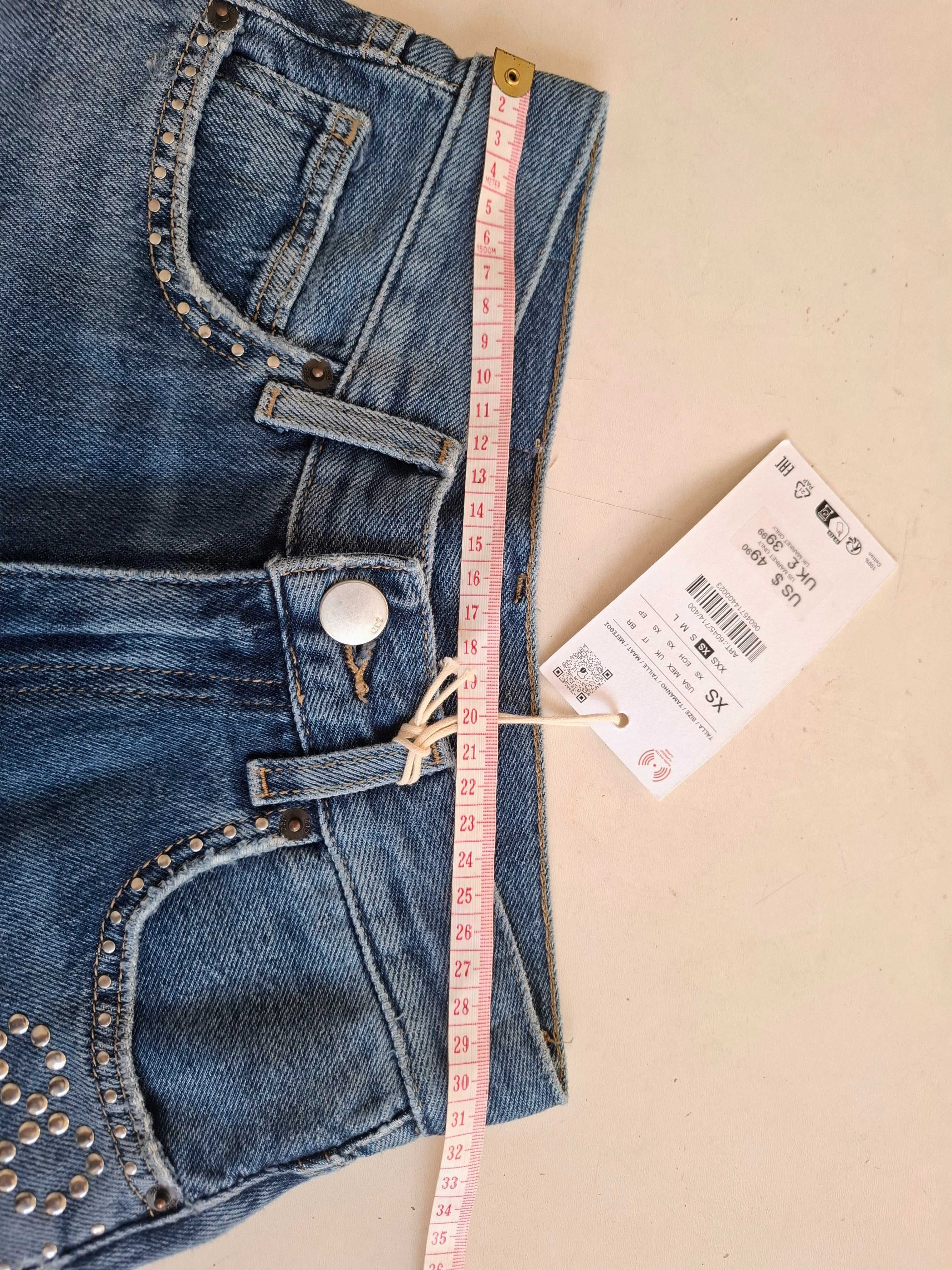 Jeans Zara coleção Z3D XS (13-14 anos) - Novas com etiqueta