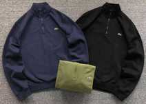Полузамок Lacoste свитшот 3/4 лакост