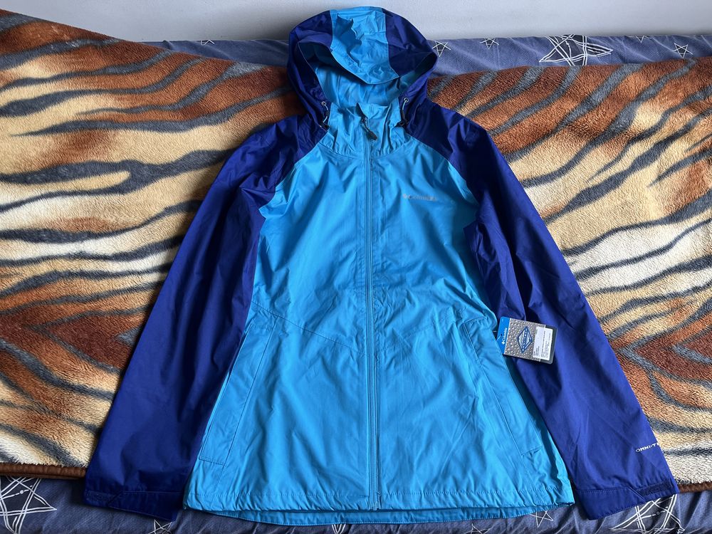 Kurtka przeciwdeszczowa damska Columbia Inner Limits II Jacket - blue
