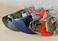 Viseiras NOVAS Original capacete Ls2 FF327 Challenger.Clara/Escura/Esp