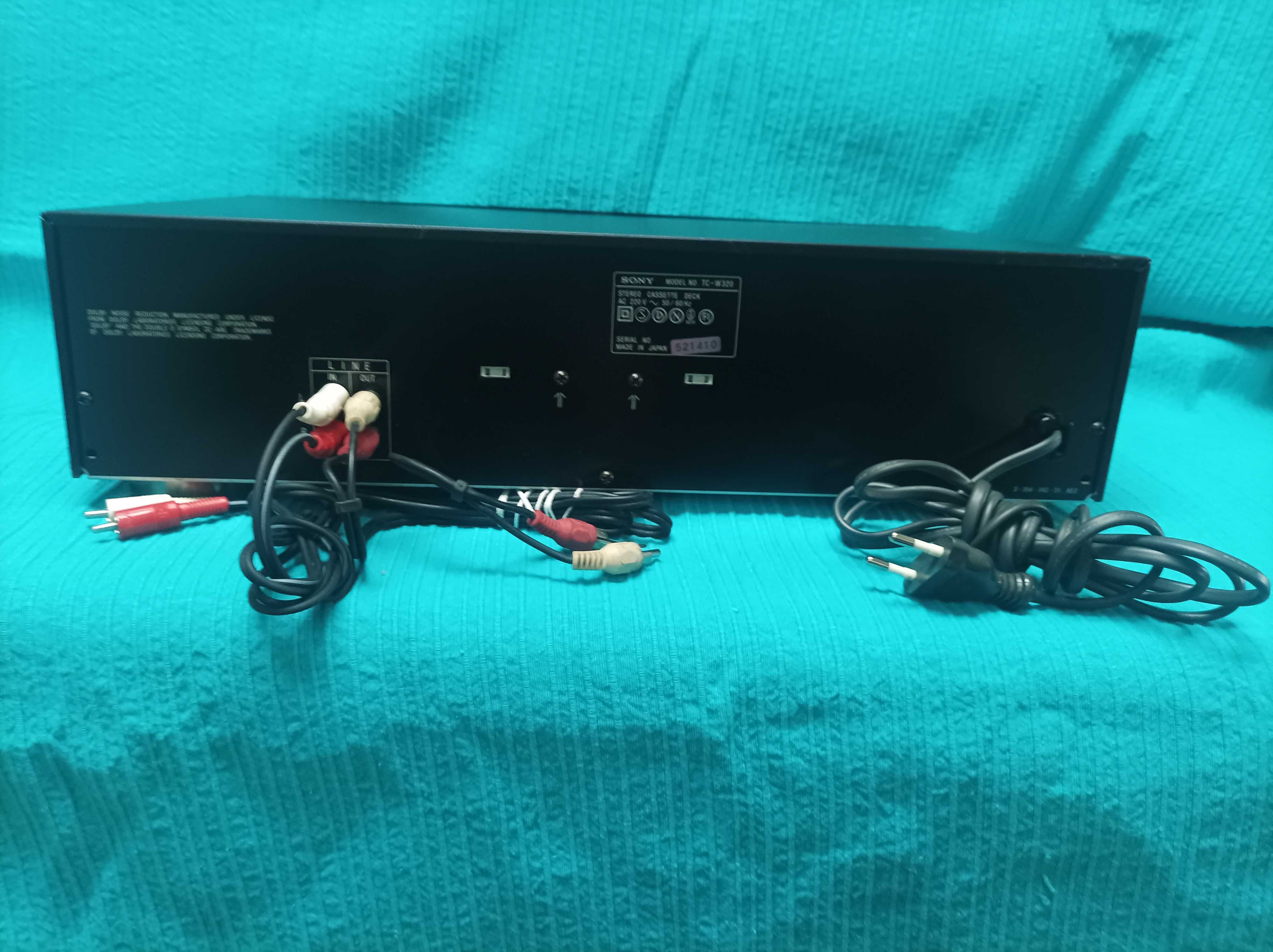Leitor Gravador Sony TC-W320