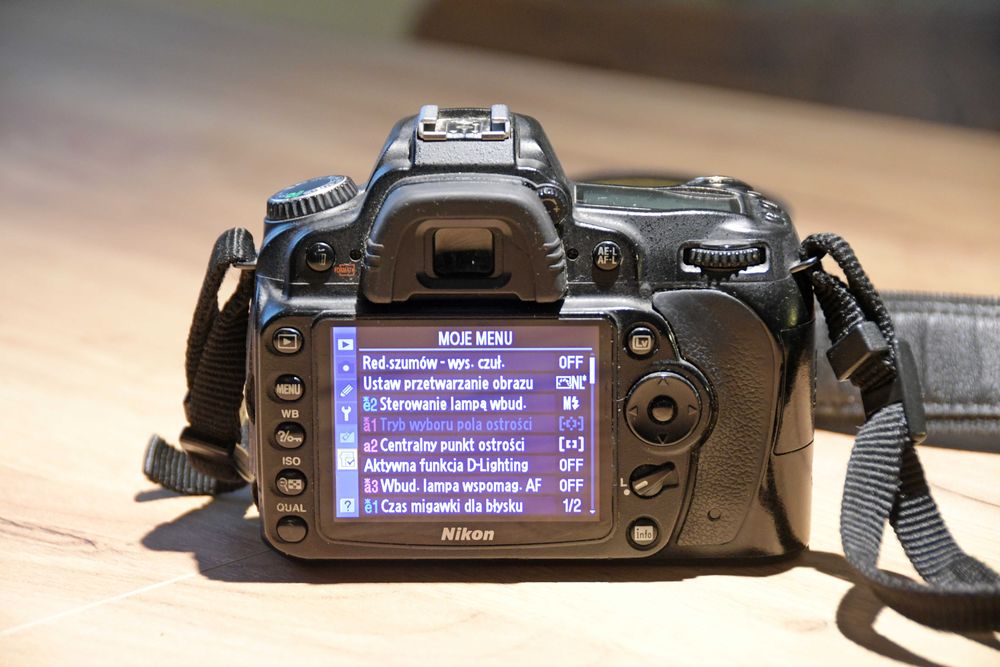 aparat lustrzanka Nikon D90 Body+ 2x aku [sprawny kompletny]