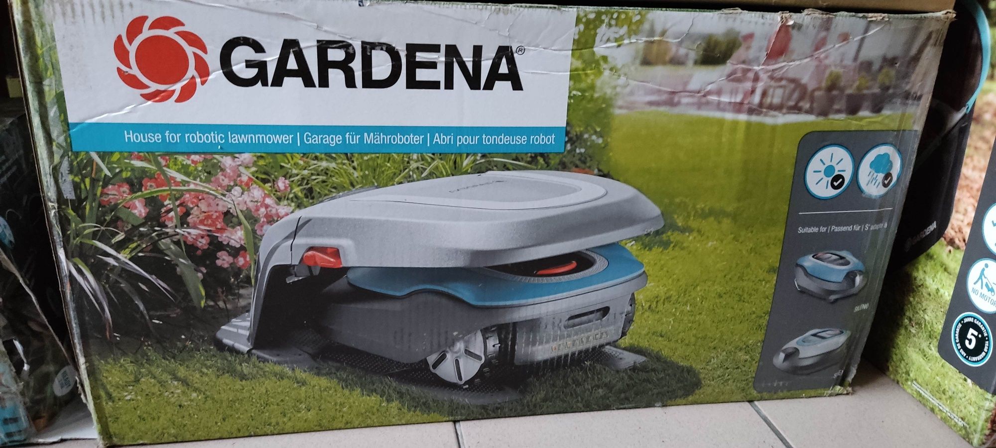 Garaż dla Robota Gardena, Automower