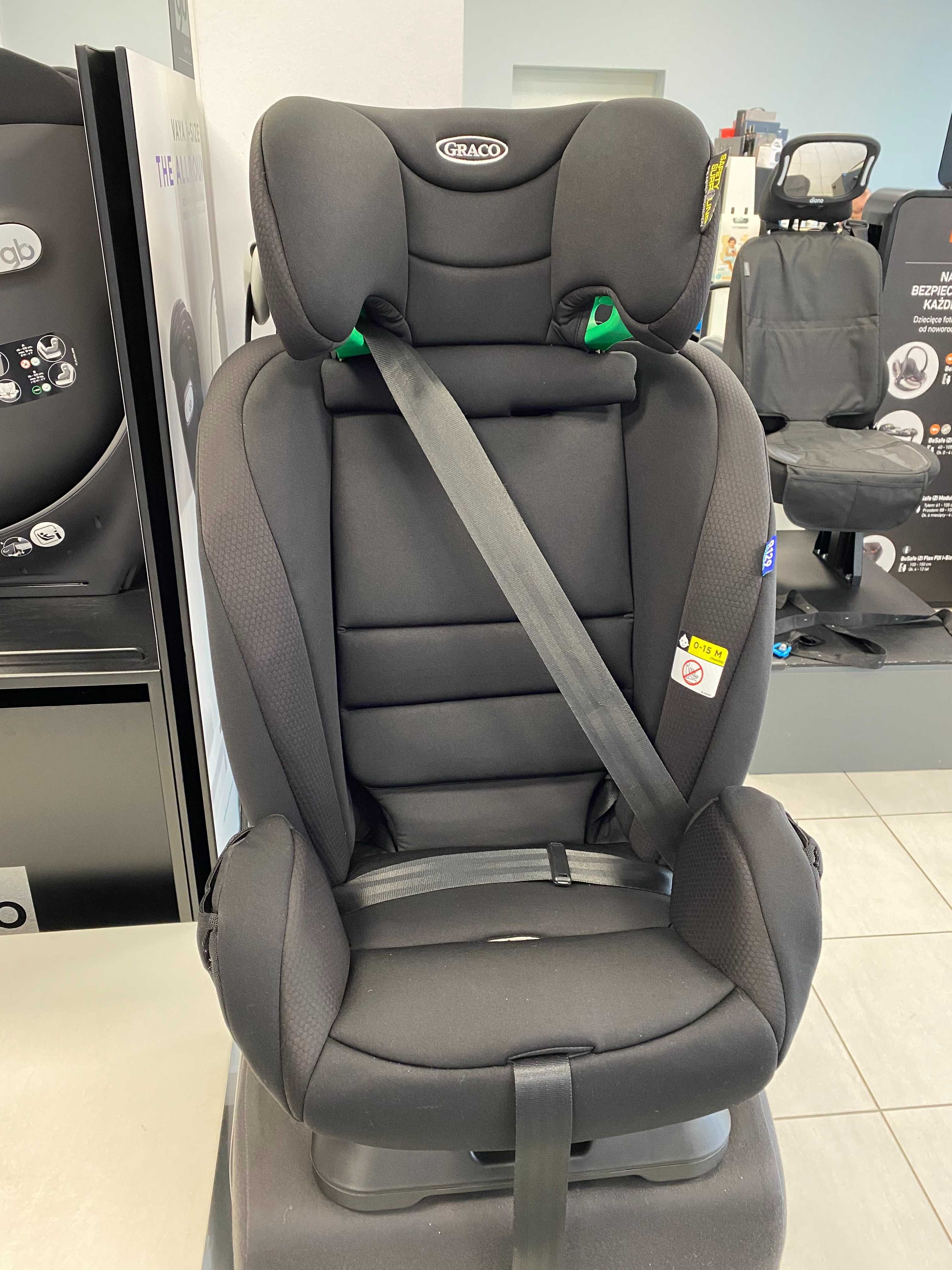 GRACO FLEXIGROW R129 fotelik multrigrupowy na PAS