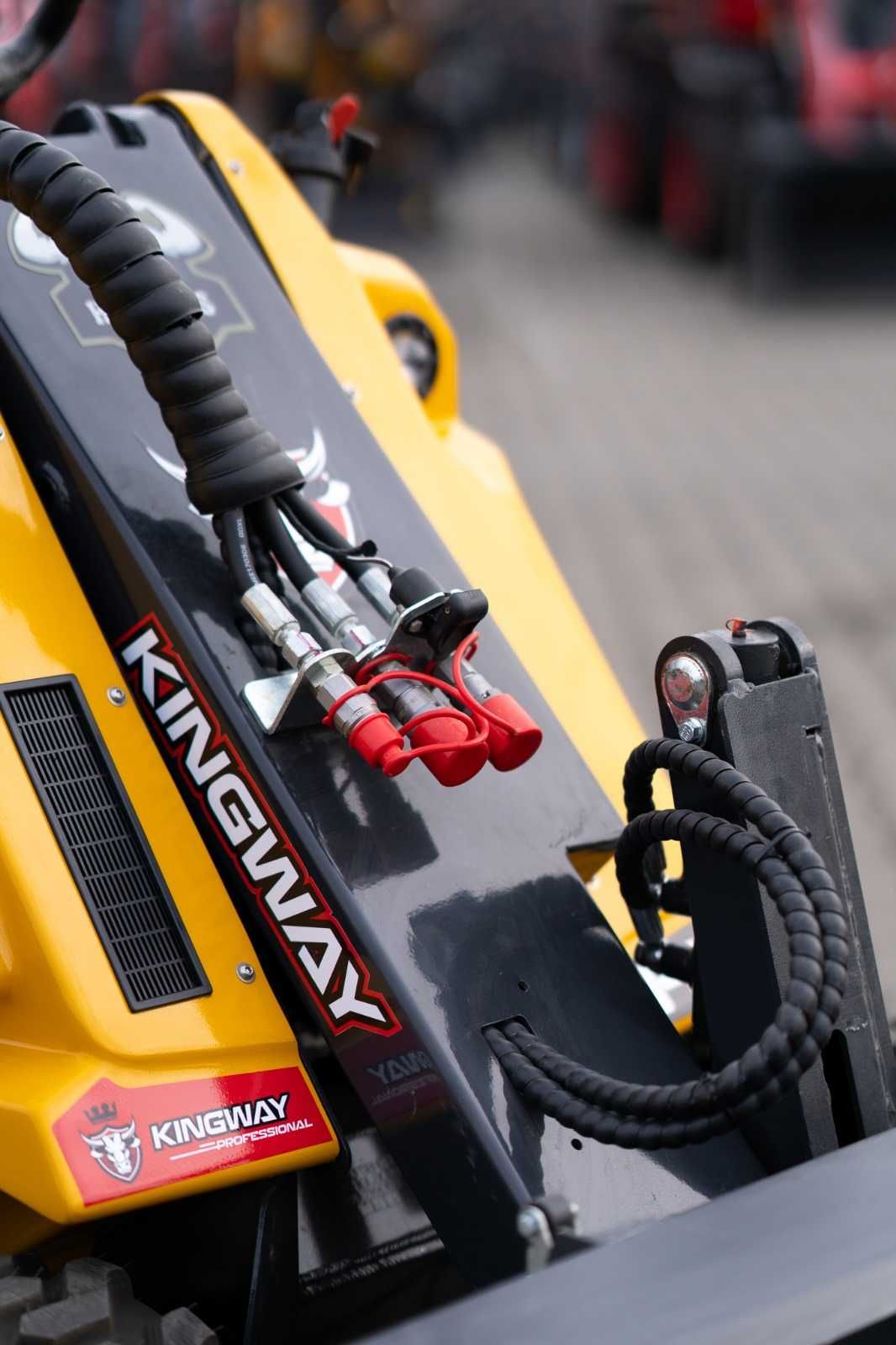Miniładowarka Kingway Heracles H130 Transport osprzęt gratis
