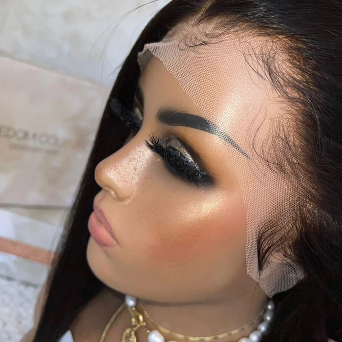 nowa naturalna peruka lace front 100% ludzki wlos na co dzien