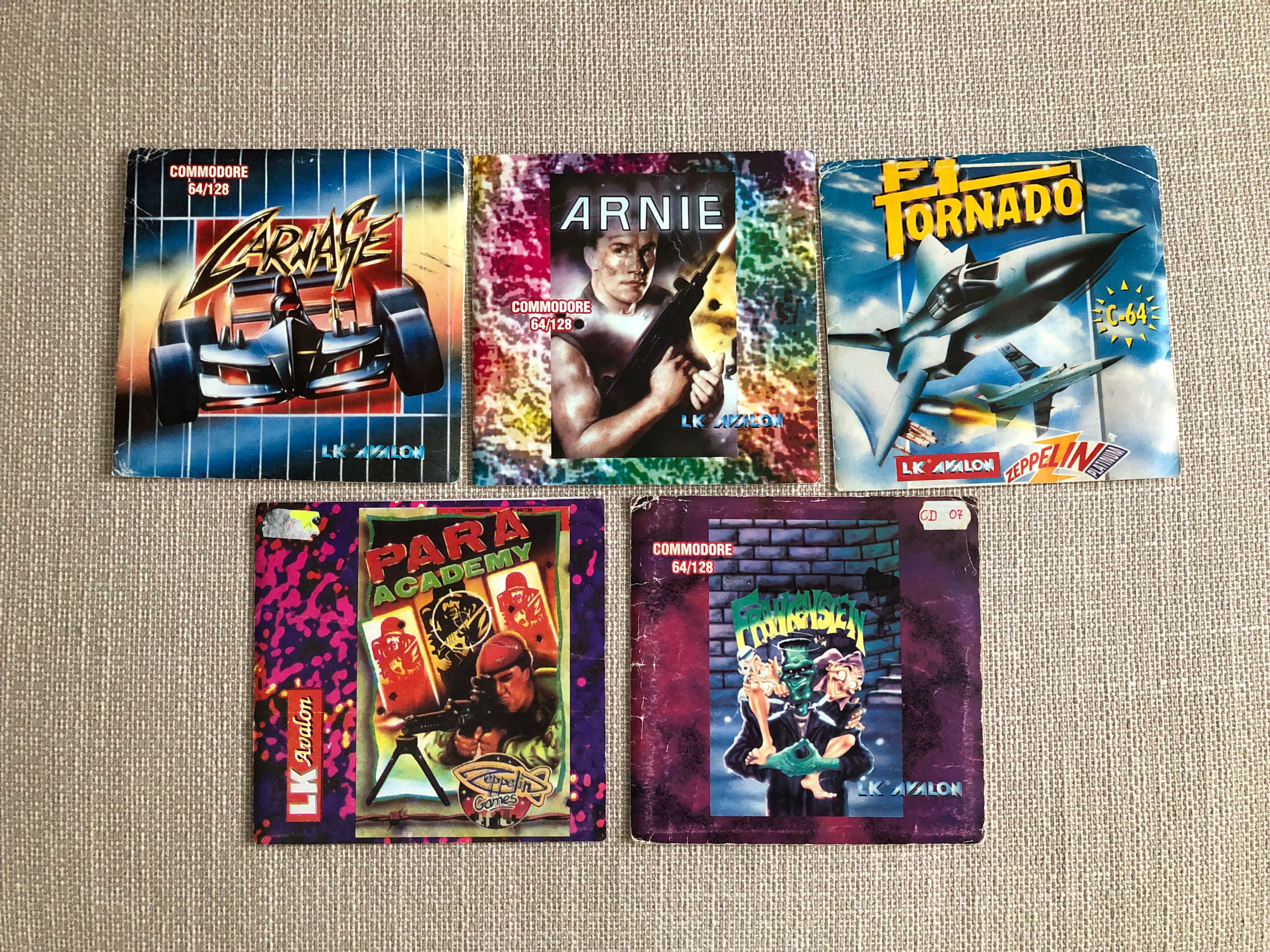 Gry do Commodore 64 od L.K. Avalon !