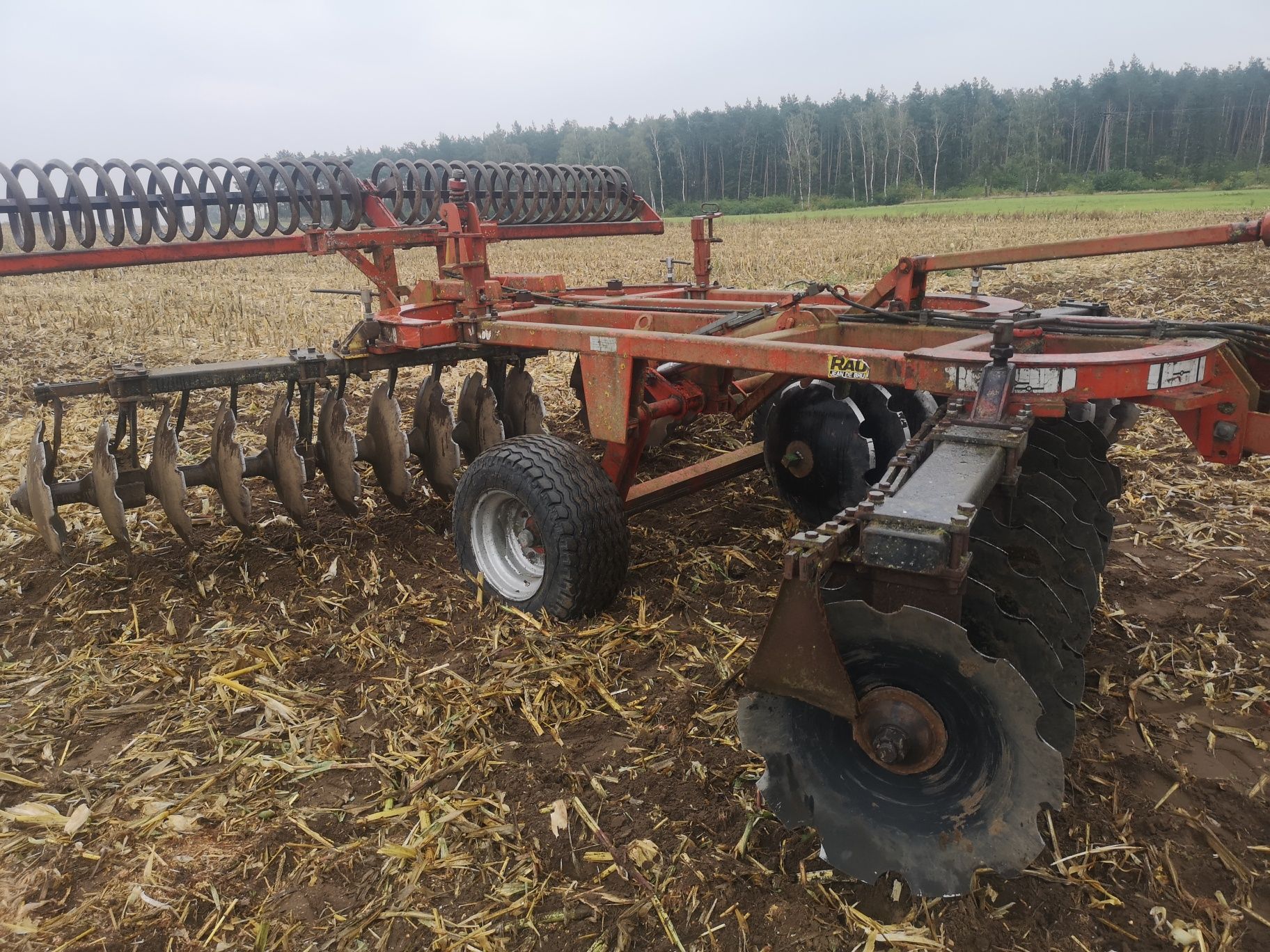 Brona talerzowa rau 5m nowe talerze