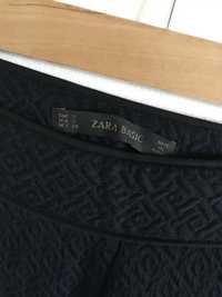 Zara eleganckie cygaretki z tloczonym wzorem 36/S granatowe