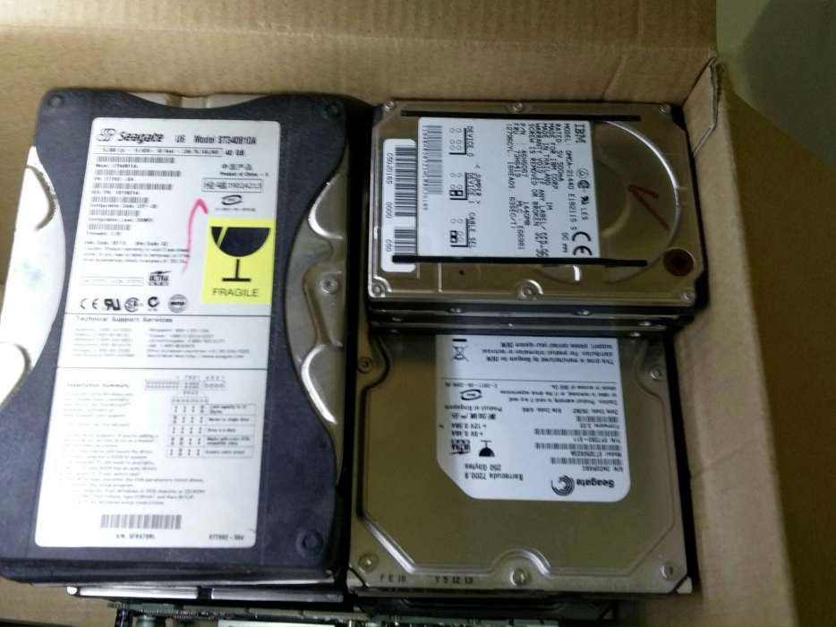 Discos rígidos SATA IDE 2,5" 3,5" várias capacidades