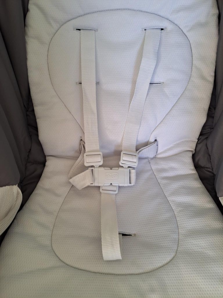 Chicco Łóżeczko Baby Hug Air 4w1 Dark Grey