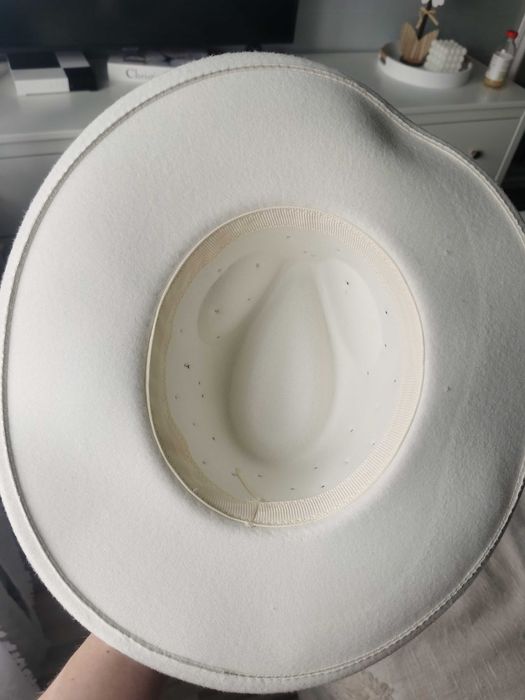 Kapelusz damski perły