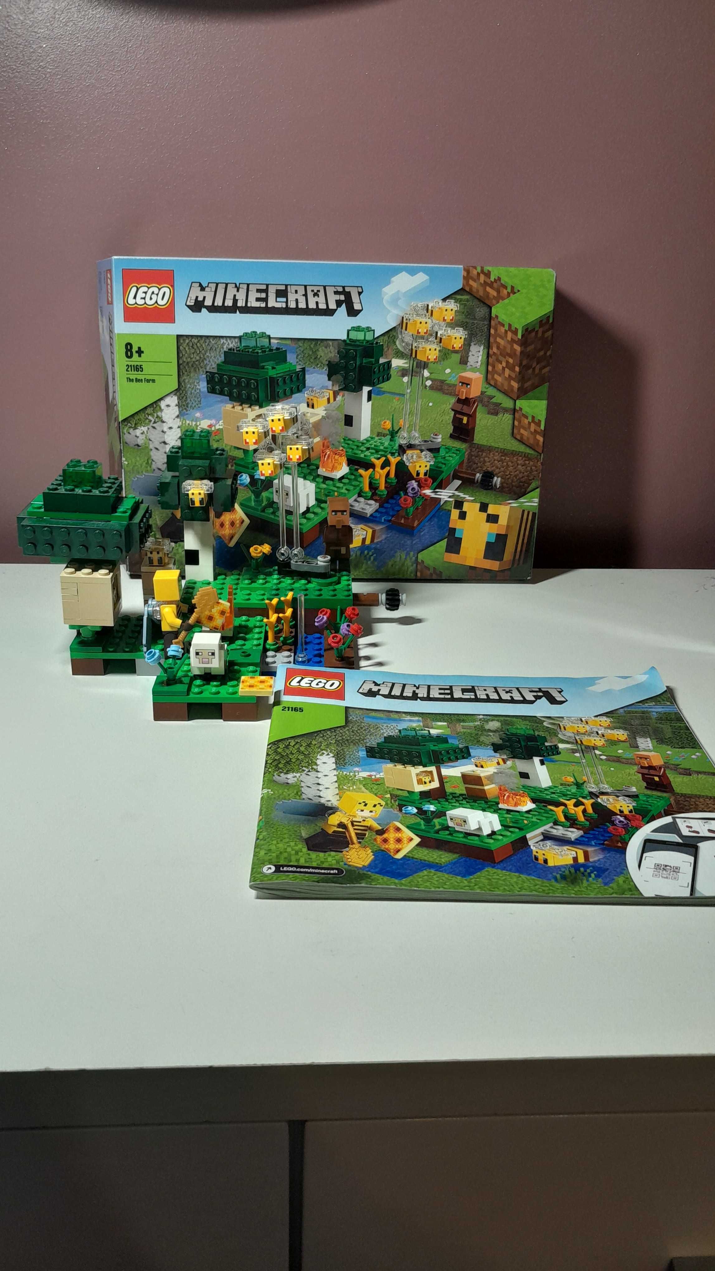 lego minecraft 21165 pasieka