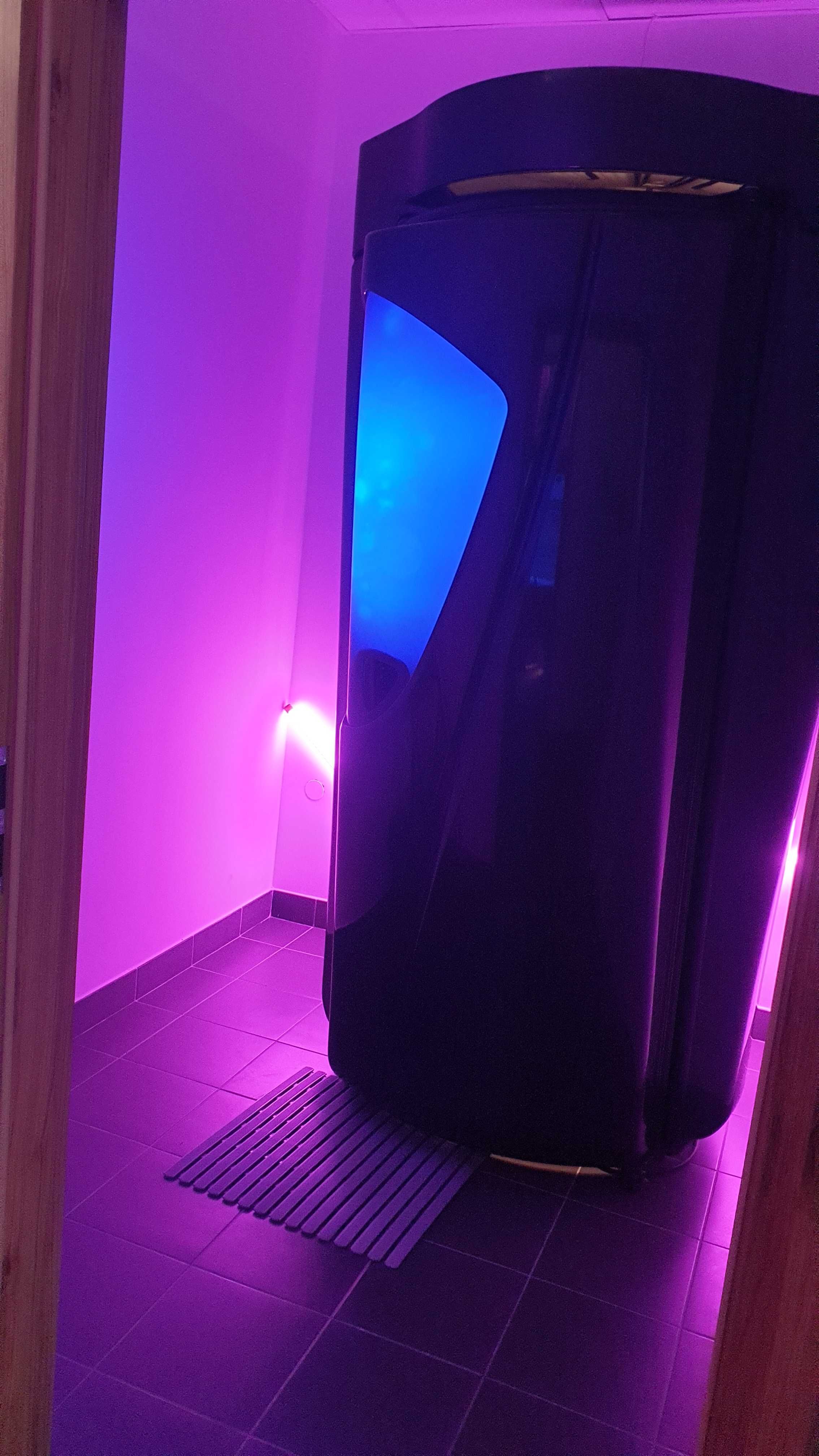 Solarium Tuba Stojące z Lampami Ergoline