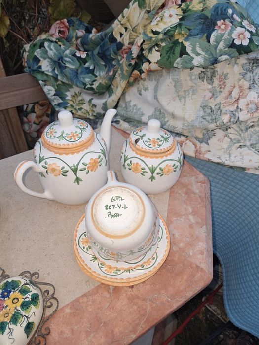 Conjunto de chá vintage