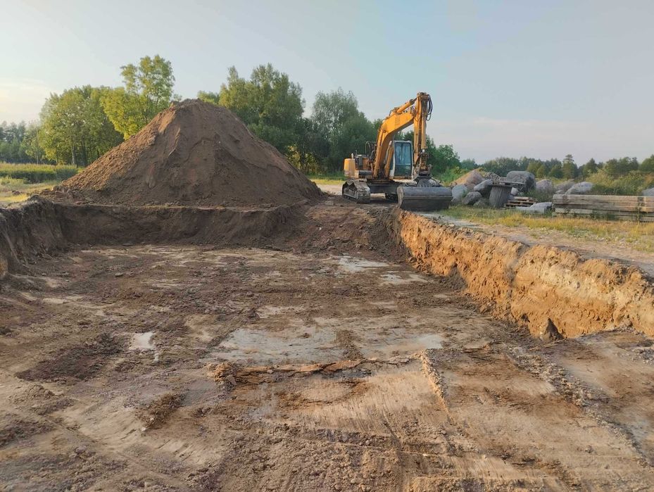 Wyburzenia, rozbiórki, roboty ziemne, KOŁO, KONIN, KRAMSK, SOMPOLNO.