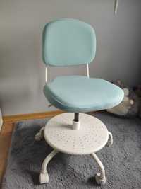 VIMUND krzesło obrotowe, biurko, dziecko,kółka, niebieskie
Dziecięce k