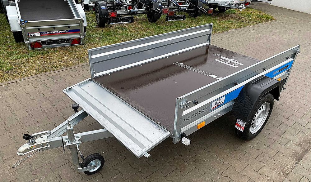 NOWA Przyczepka samochodowa dł 202 x szer 125cm FARO PONDUS DMC: 750KG