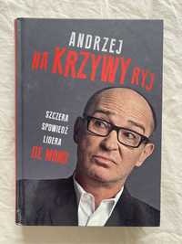 Andrzej Krzywy Na Krzywy ryj z autografem De Mono