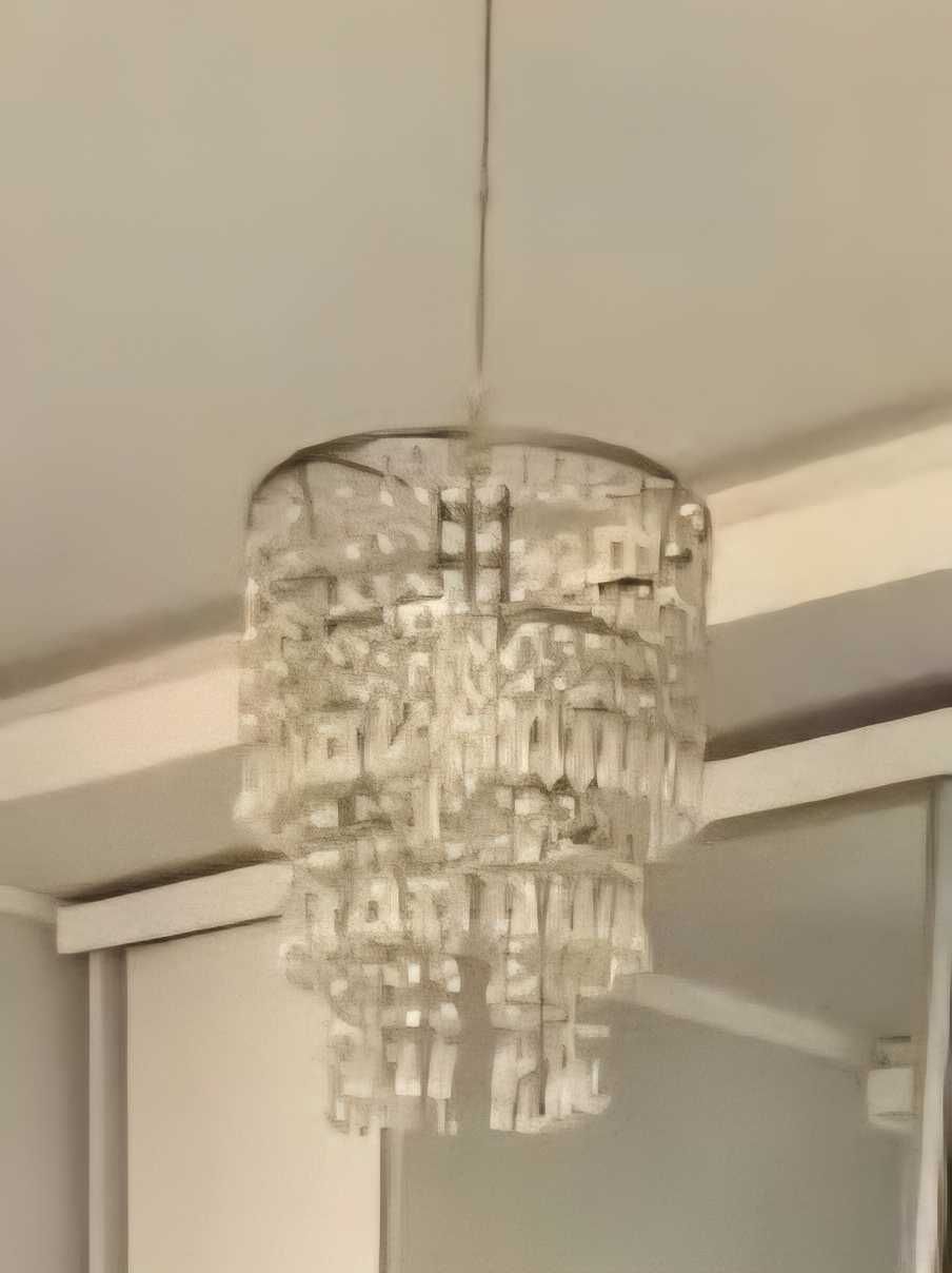 Lampa wisząca kryształki