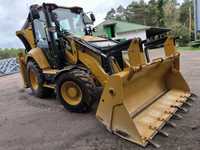 Caterpillar Cat 428F2 Jak Nowy Tylko 255mth Koparko Ładowarka