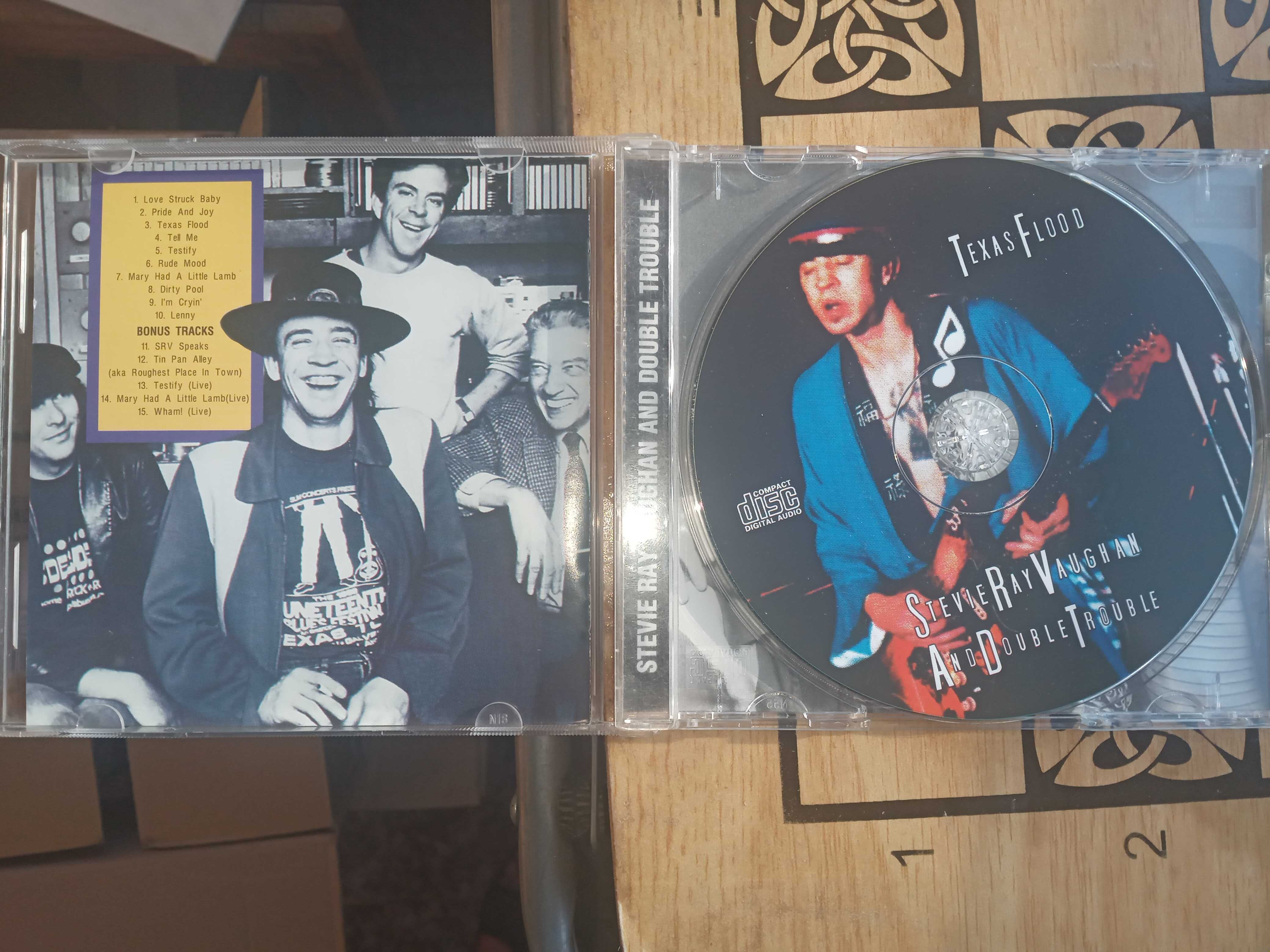 Stevie Ray Vaughan & Double Trouble – Texas Flood CD,