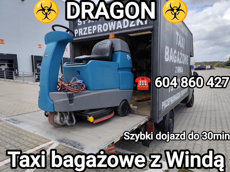 DRAGON Taxi Bagażowe winda,Bagazowka,Transport Motocykli,Auto Laweta