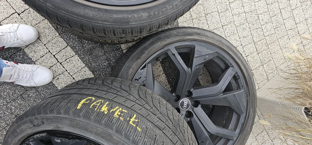 Audi rsq8 sq8 q8 5x112 23 cale oryginalne z oponami