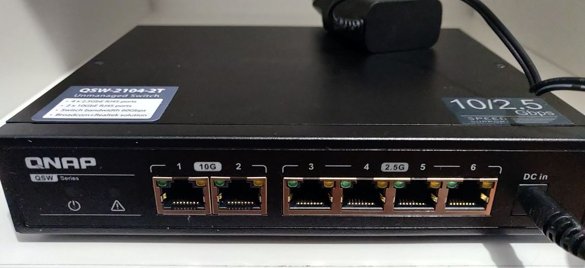 QNAP Switch Ethernet 2.5 / 10GbE