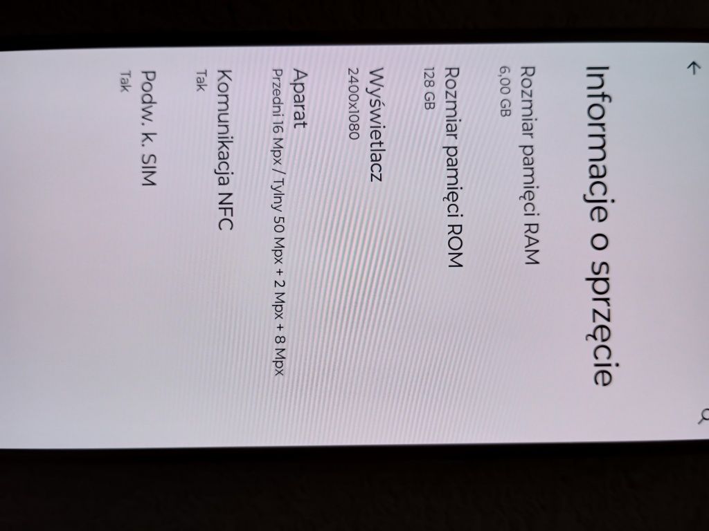 Motorola G82 5G używana
