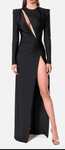 Sukienka - Adriana Power Black / SUKNIA maxi /  ELEGANCKA