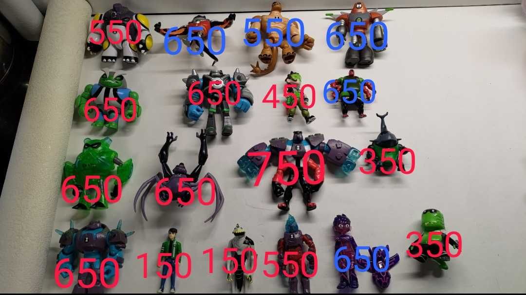 Бен тен Бен 10 ben 10 ben ten playmates bandai гумнозавр силач ядро