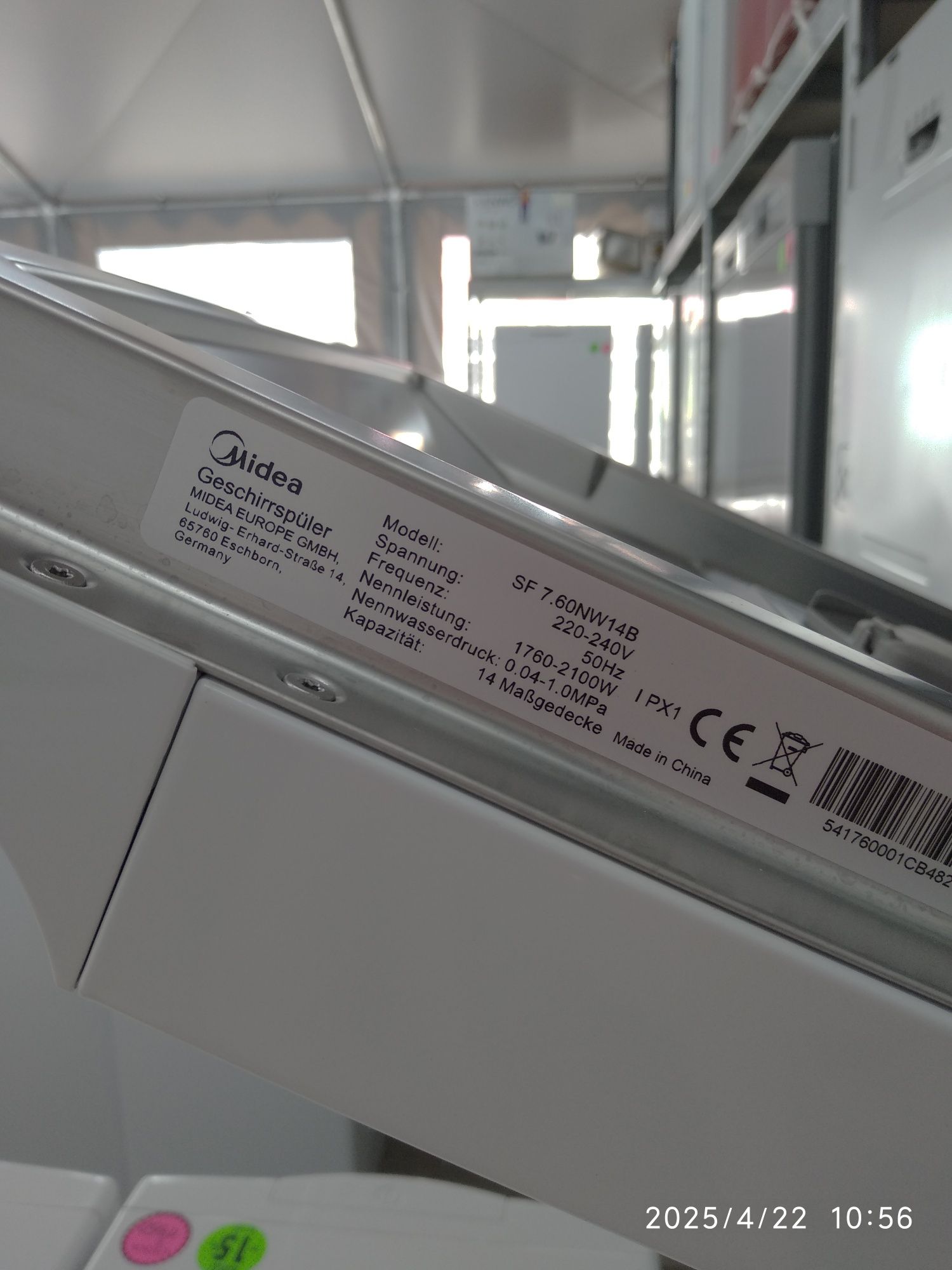 OUTLET Janki ul Wspólna 6 zmywarka Midea SF 7.60NW14B