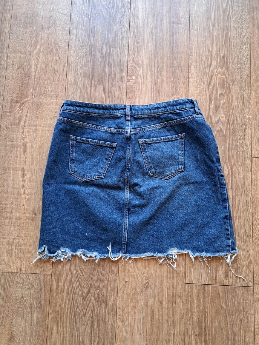 Spódnica mini jeansowa 44 New Look