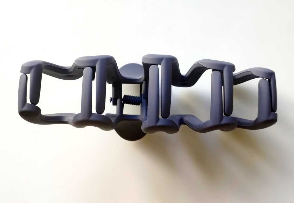 Заколка краб велика 105 мм soft touch