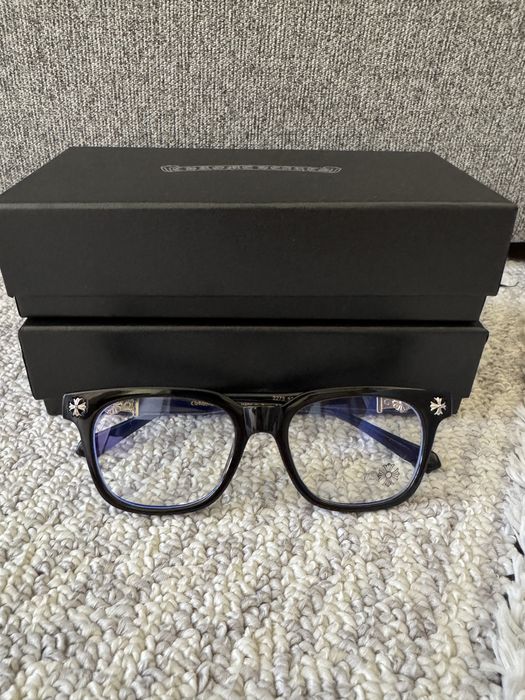 Окуляри Chrome Hearts хром хартс black