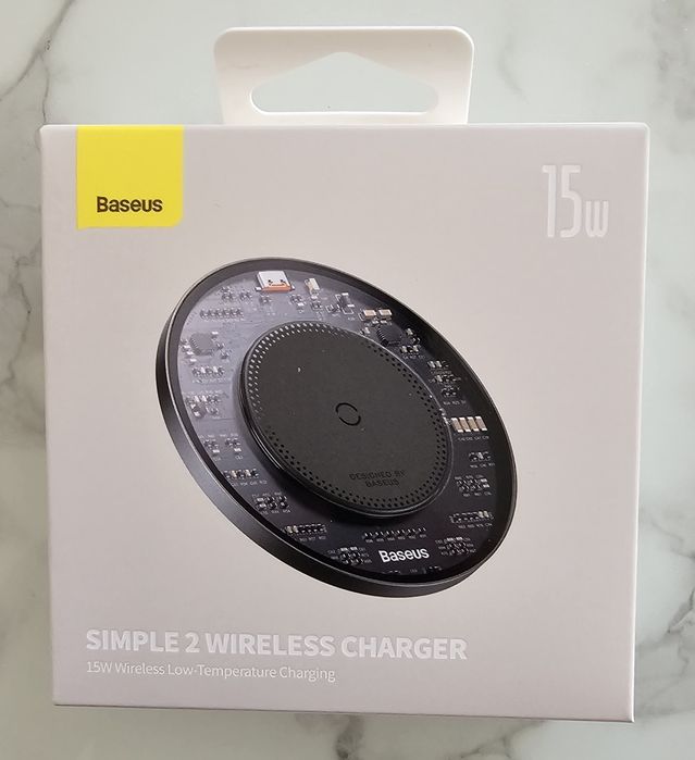 Ładowarka indukcyjna Baseus Simple 2 Wireless Charger 15W