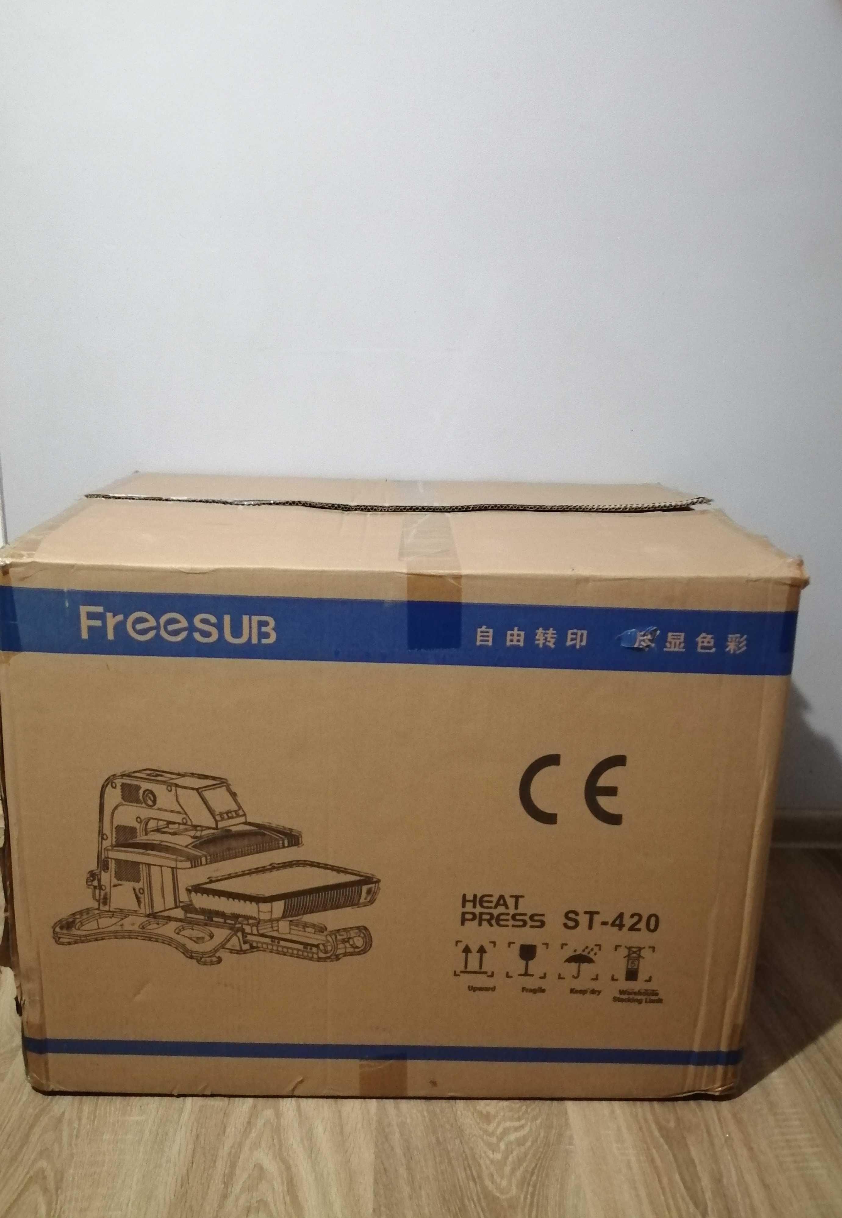 Pneumatyczno Automatyczna Prasa Termotranferowa3D COMBO ALLinONE