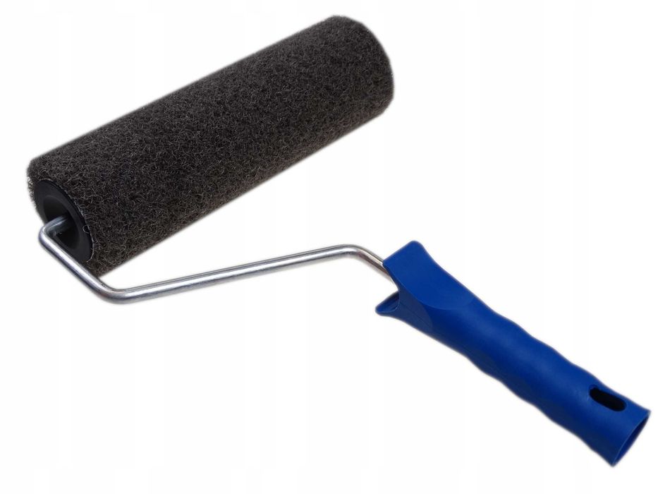 WAŁEK DO NAKŁADANIA Gładzi Mas Szpachlowych 25cm+ RĄCZKA