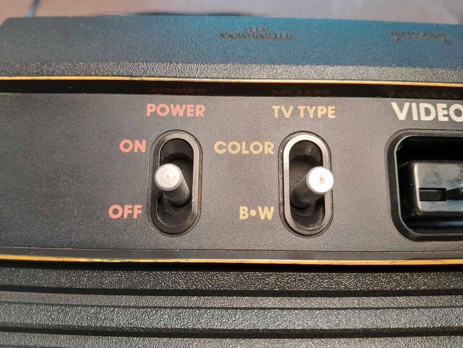 ATARI - Clássica consola 1981 - "Woody" - Testada!