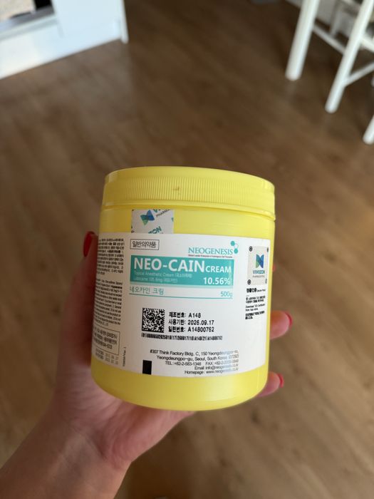 Krem znieczulający Neo Cain Cream 10.56% 500 g