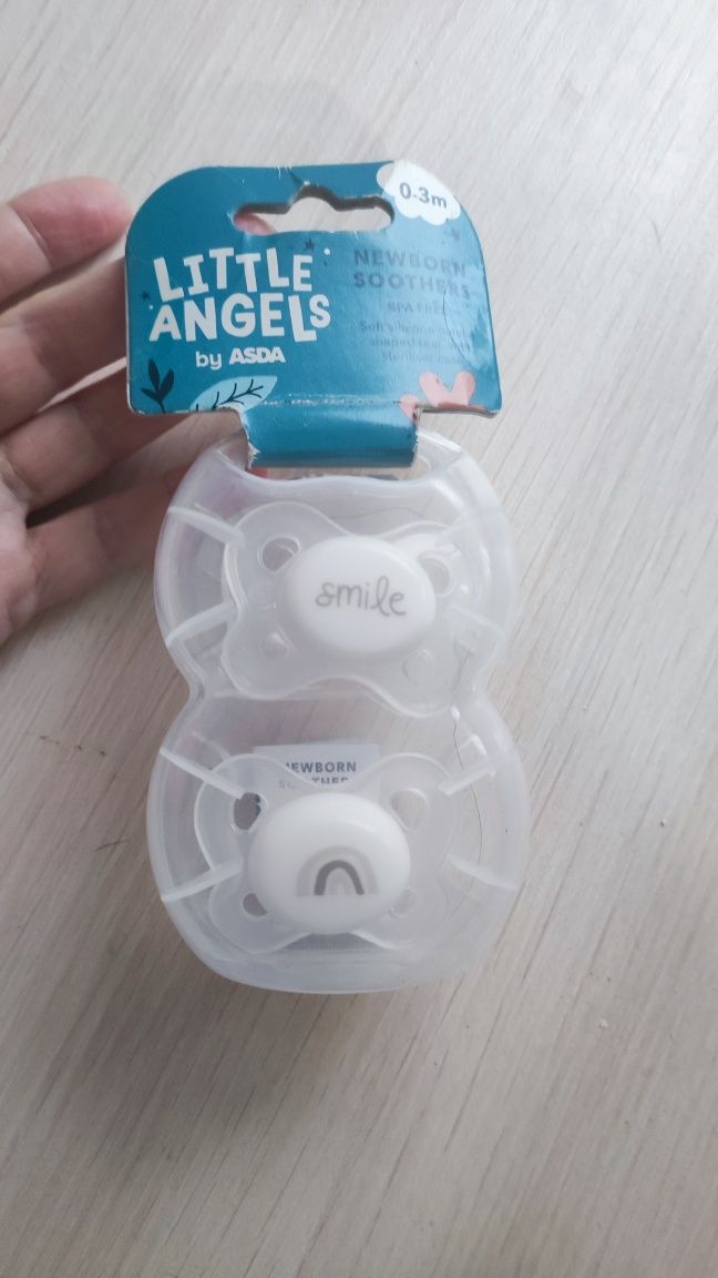 Соска, пустишка Little Angels от ASDA від 0-3 місяців