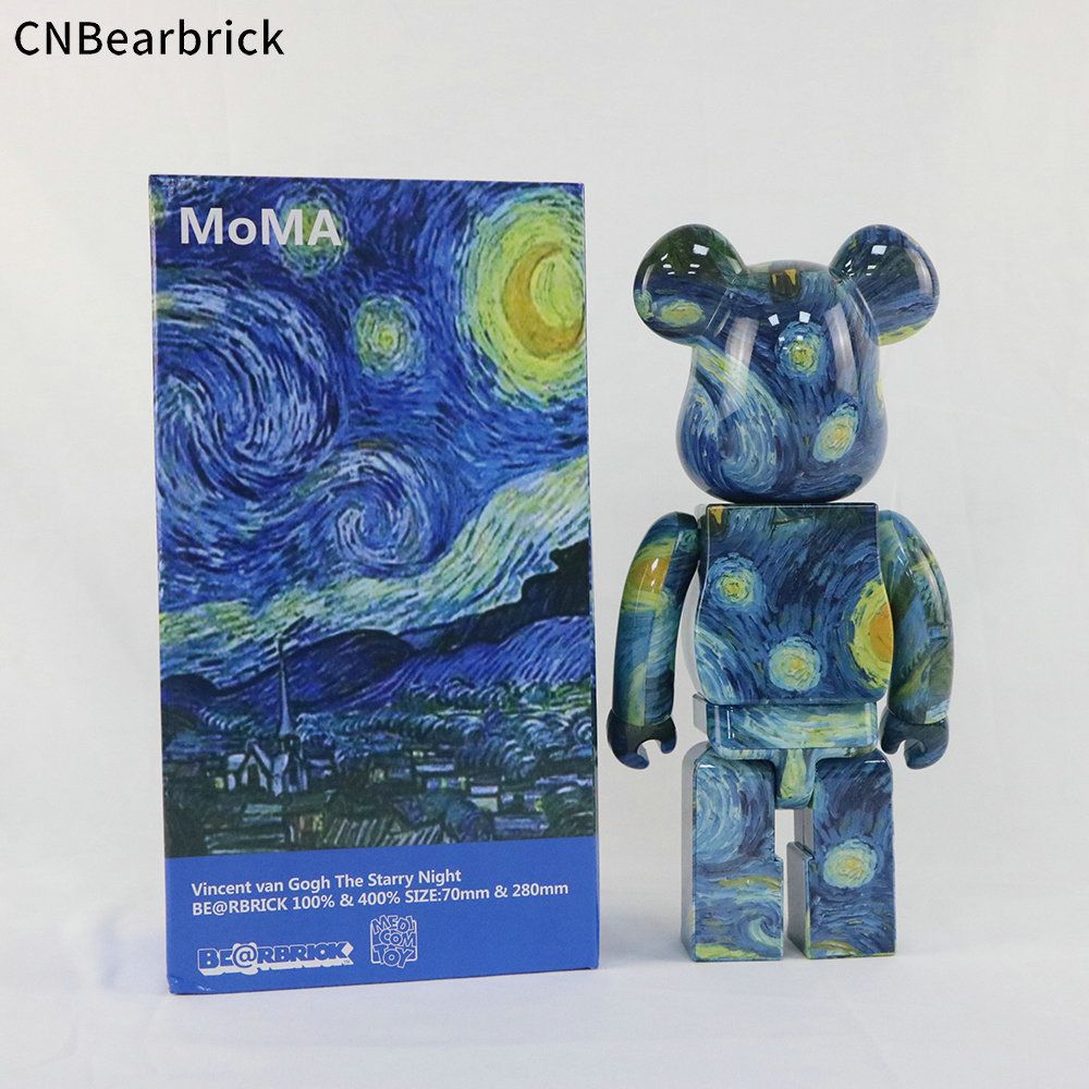 Bearbrick Van Gogh "Starry Night" 400%