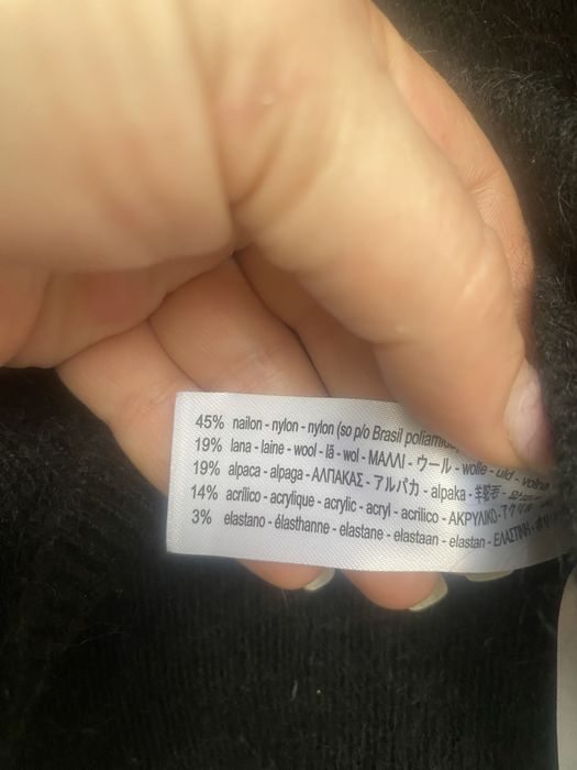 Полушерстяной свитер Zara