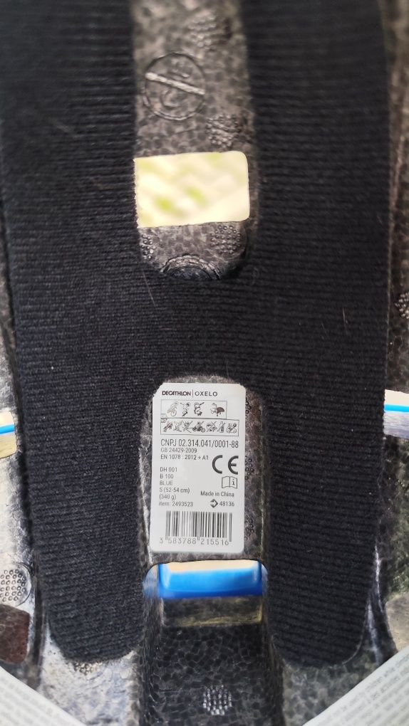 Kask dziecięcy Oxelo S, jak nowy