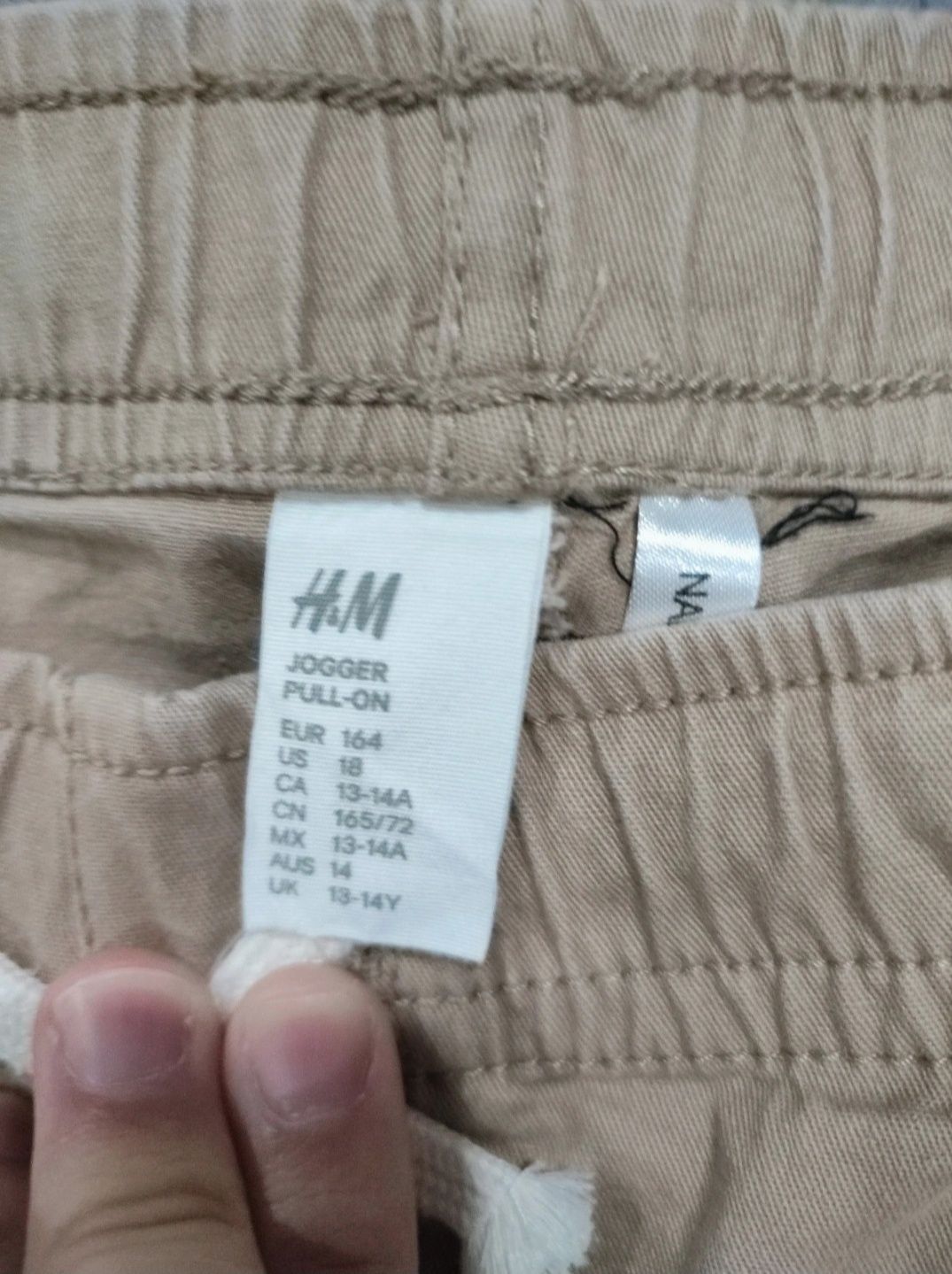 Calça Jogger Pull-On Bege