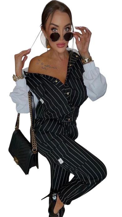 Komplet Lola Bianka czarny garnitur